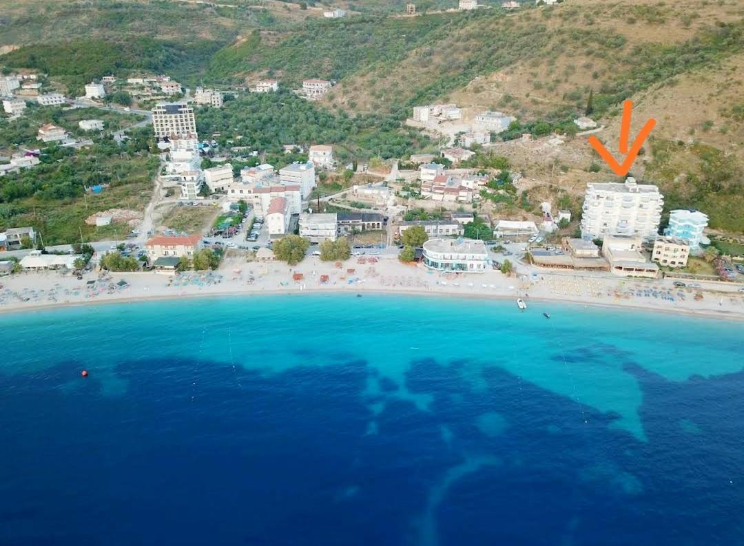 Potami Apartment - 50 Mt From The Beach Himare Exterior foto